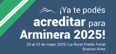 Abrieron las acreditaciones a ARMINERA