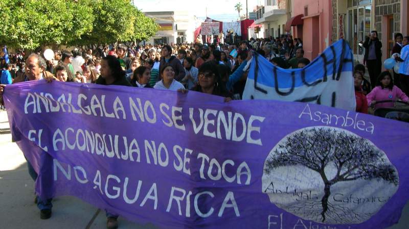 Catamarca/Cara y cruz: Agua Rica en campaña