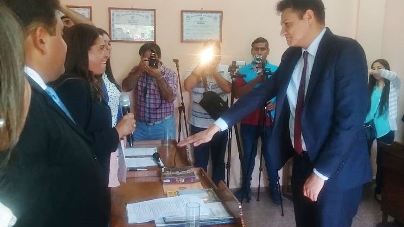 Catamarca/Andalgalá:  asumió Córdoba, aludió a la ordenanza antiminera e instó a defender los recursos naturales