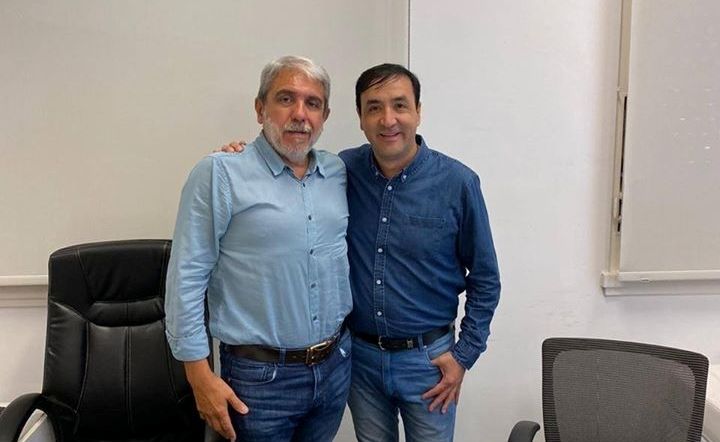 Santa Cruz: Aníbal Fernández se reunió con el Intendente Pablo Grasso en Capital Federal