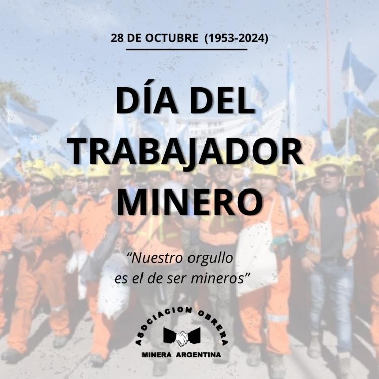 AOMA celebra el día de la trabajadora y el trabajador minero