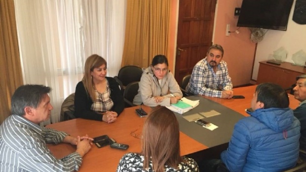 Patagónicos presentes en la Comisión de Minería