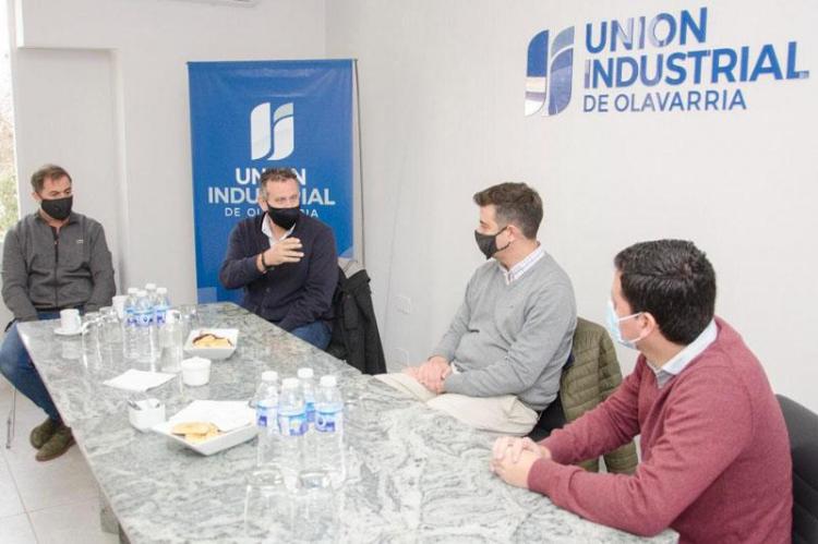 Buenos Aires: Aguilera mantuvo una reunión con el Director Regional del Ministerio de Trabajo e integrantes de la Unión Industrial