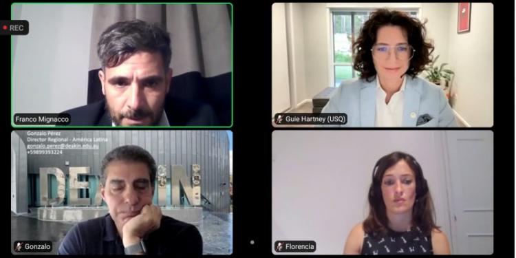 CAEM organizó la jornada virtual "Programas de capacitación online de instituciones australianas" CAEM organizó la jornada virtual "Programas de capacitación online de instituciones australianas"