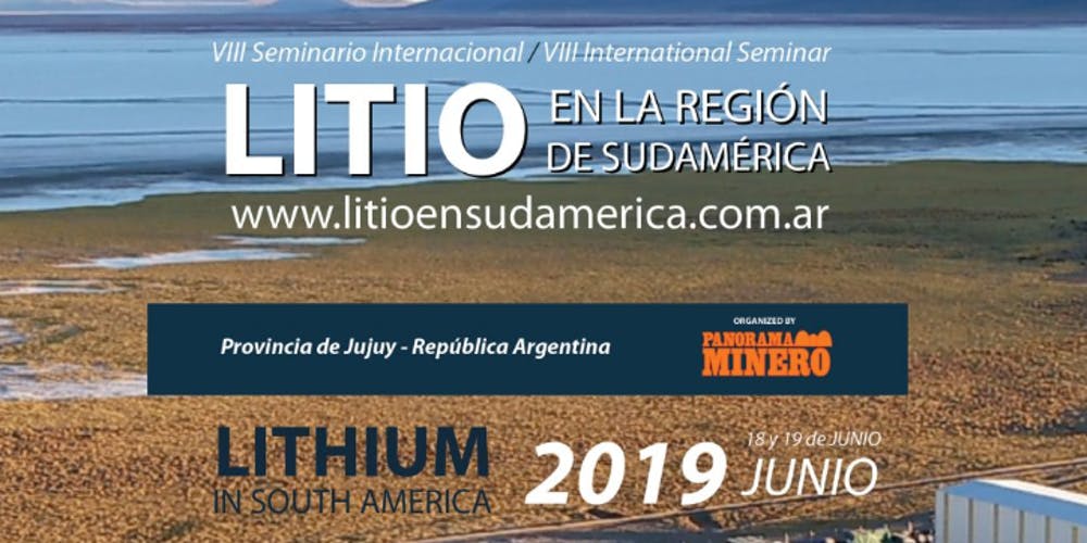 Jujuy: CAEM estará presente en el VIII Seminario Internacional Litio en la Región de Sudamérica