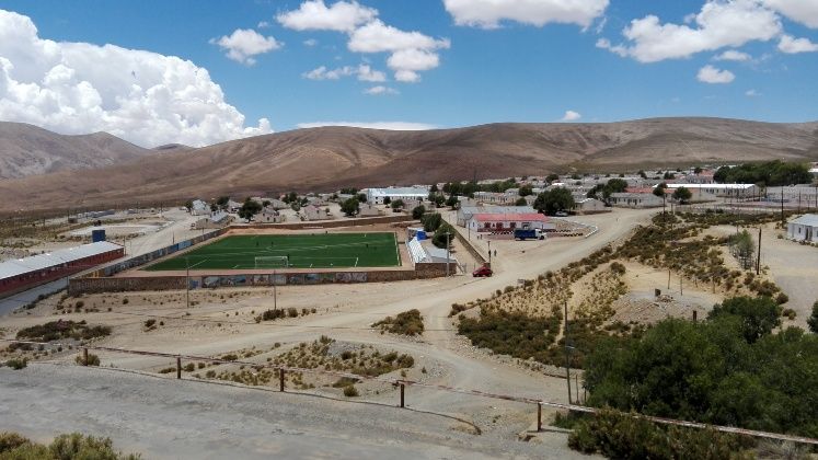 Jujuy: Una cancha de fútbol  a 4.000 metros de altura