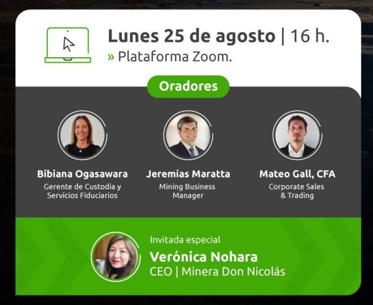 CAPMIN y el Banco Comafi y un webinar para conocer las herramientas de financiamiento del sector CAPMIN y el Banco Comafi y un webinar para conocer las herramientas de financiamiento del sector