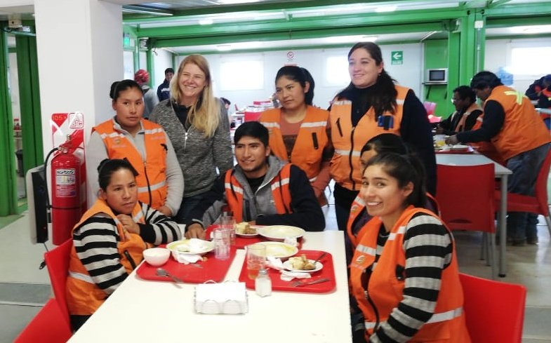 Carolina Sánchez celebró la Pachamama en el Proyecto Sales de Jujuy