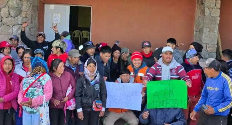 Catamarca: Comunidades originarias de Belén repudiaron cortes de ruta y respaldaron la minera Catamarca: Comunidades originarias de Belén repudiaron cortes de ruta y respaldaron la minera