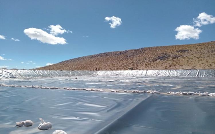 Catamarca: Galan Lithium termina la construcción de un estanque de evaporación para comenzar a producir cloruro de litio