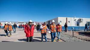 Catamarca: La empresa Lake recibió a Raúl Jalil