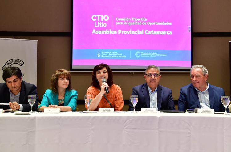 Catamarca/ La ministra de Trabajo en la provincia: "Hoy estamos logrando recuperar el trabajo, genuino y con derechos"