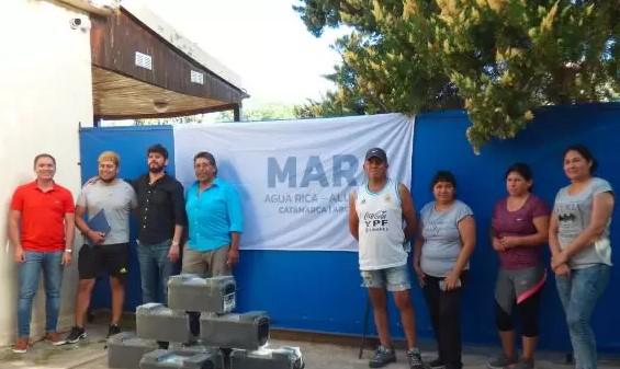 Catamarca: MARA entregó acumuladores de energía en Andalgalá