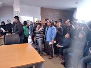 Chubut: Sindicato minero se reunió con la UOCRA y recibió 300 currículums en la Meseta