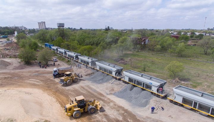 De la mano de los áridos, el tren gana terreno en el sector minero De la mano de los áridos, el tren gana terreno en el sector minero