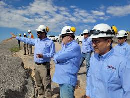El secretario general de AOMA recorrió la planta Calidra La Laja junto a la conducción sindical de San Juan