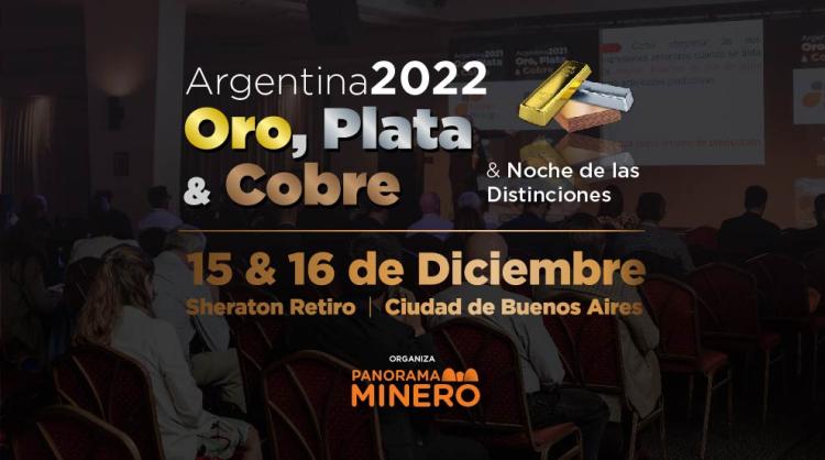 El último gran evento minero del año se realizará en Buenos Aires el 15 y 16 de diciembre