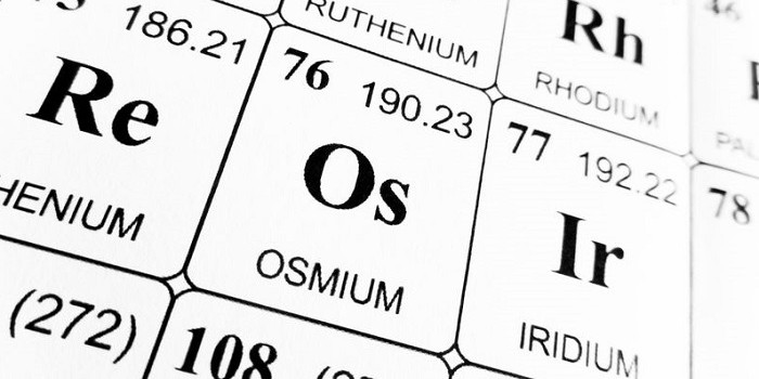 El osmio, un metal precioso que compite con la industria de los diamantes