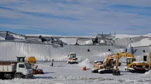 Río Negro: El temporal de nieve causa serios daños en la industria minera de Jacobacci