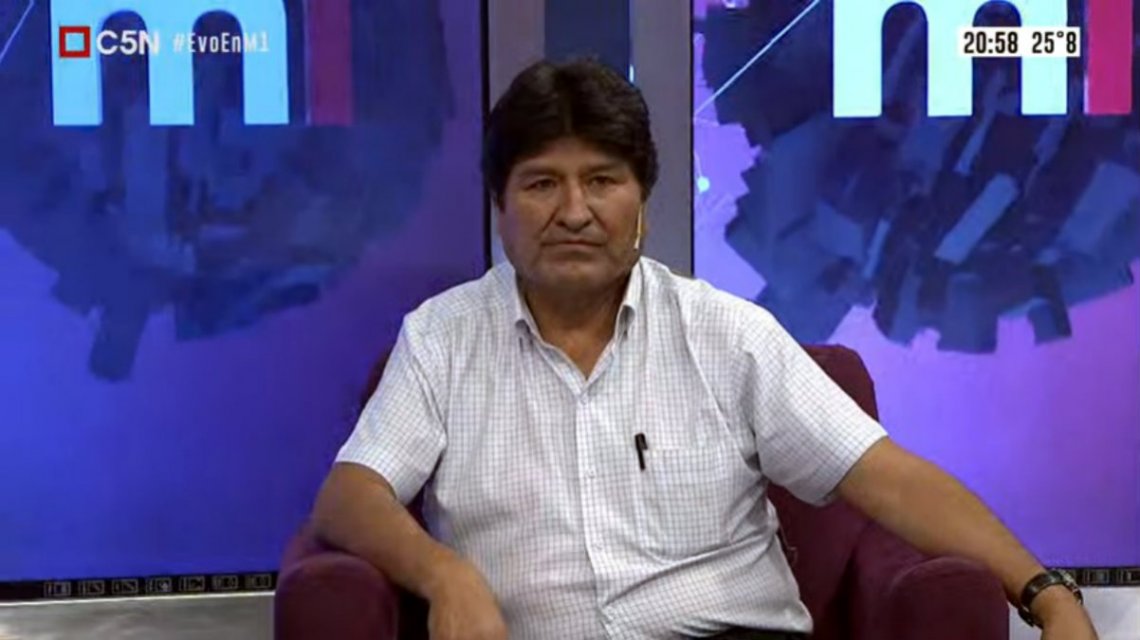 Evo Morales en C5N se mostró confiado para las elecciones y reveló al principal responsable del golpe