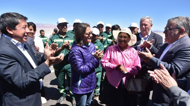 Catamarca: Férrea defensa de Corpacci a la extracción de litio en Antofagasta de la Sierra