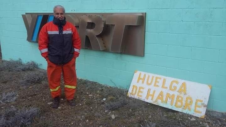 Santa Cruz: un gremialista fue candidato de Cambiemos pero ahora está en huelga de hambre por jubilaciones