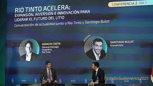 Ignacio Costa, de Rio Tinto Lithium: "El litio es la próxima Vaca Muerta, tenemos que saber esperar" Ignacio Costa, de Rio Tinto Lithium: "El litio es la próxima Vaca Muerta, tenemos que saber esperar"