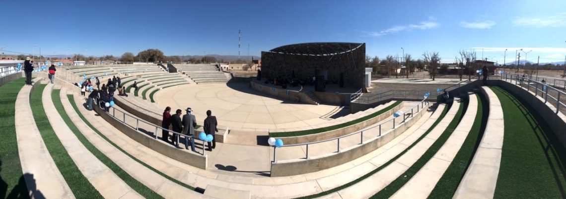 Jujuy: Inauguraron un anfiteatro en el predio de la ex fundidora Metal Huasi