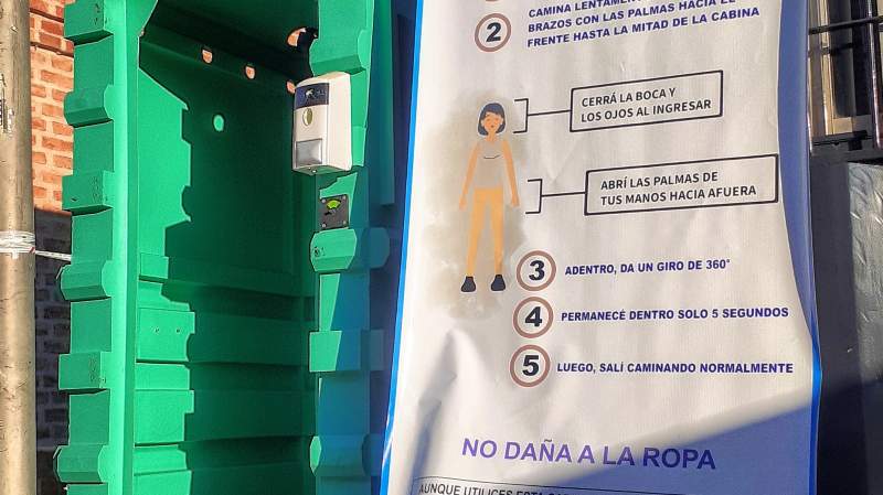 Catamarca: Instalarán una cabina sanitizante en Hospital de Andalgalá