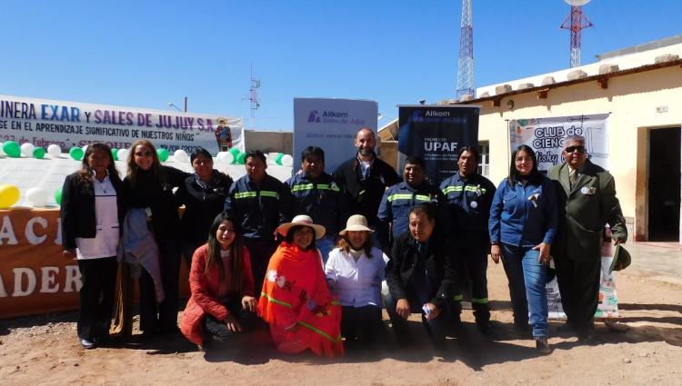 Jujuy: La escuela primaria de Susques inauguró junto a Sales de Jujuy su propio invernadero