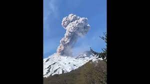 La erupción del volcán Chillán, en Chile, no afectó al territorio argentino