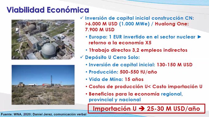 La minería de uranio vuelve a ser viable económicamente La minería de uranio vuelve a ser viable económicamente