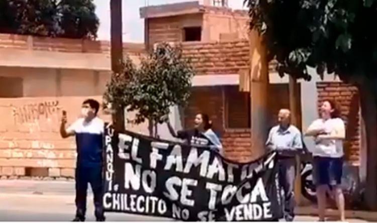 La Rioja: ras hablar del Famatina: Alberto Fernández dejó Chilecito con una manifestación en contra de la minería