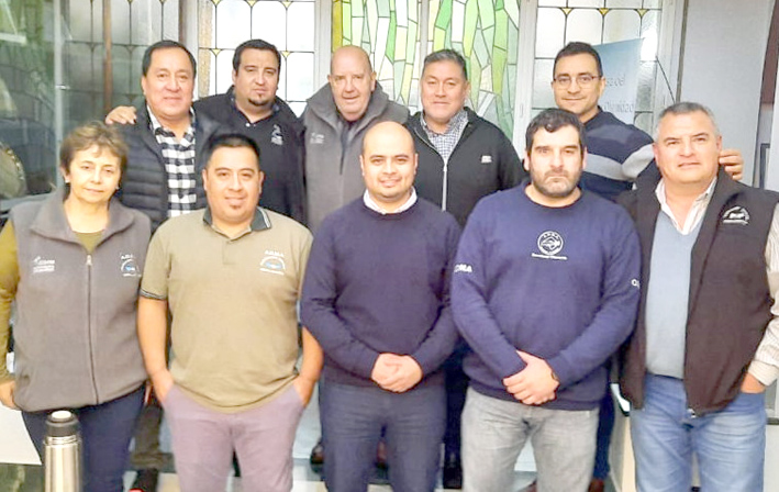 Laplace se reunió con dirigentes de la seccional Neuquén de AOMA