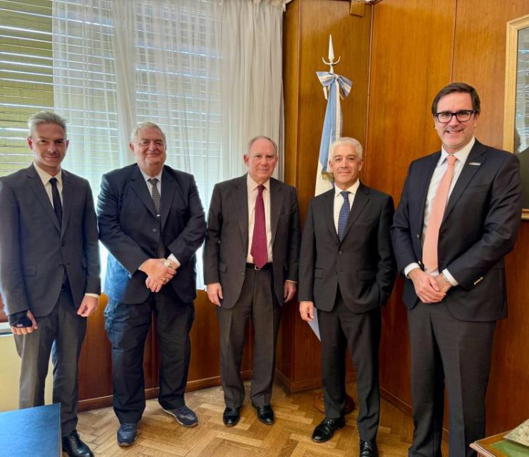 Lucero recibió al Presidente y CEO de la International Copper Association Lucero recibió al Presidente y CEO de la International Copper Association