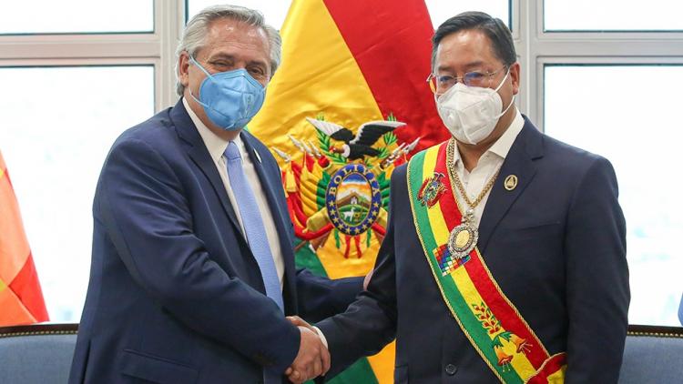 Luis Arce y Alberto Fernández se reunirán en noviembre para hablar del litio y energía eléctrica Luis Arce y Alberto Fernández se reunirán en noviembre para hablar del litio y energía eléctrica