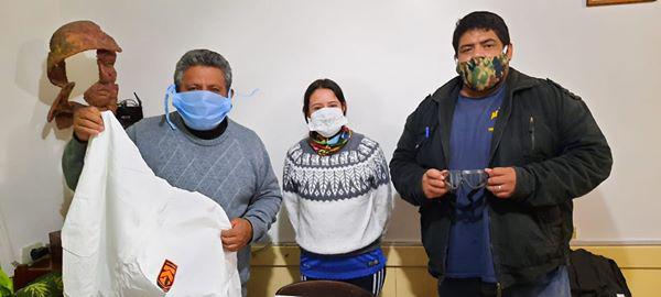 Catamarca: Mamelucos, guantes, gafas y barbijos fueron donados a San José por la empresa Agua Rica