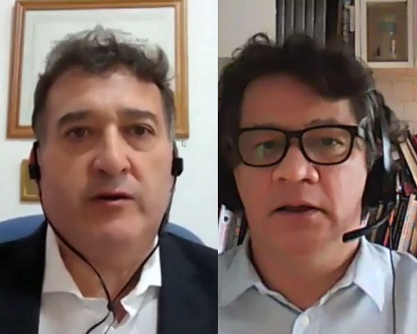 Mario Hernández, y Ernesto Cussianovich analizaron cómo comunicar la minería Mario Hernández, y Ernesto Cussianovich analizaron cómo comunicar la minería