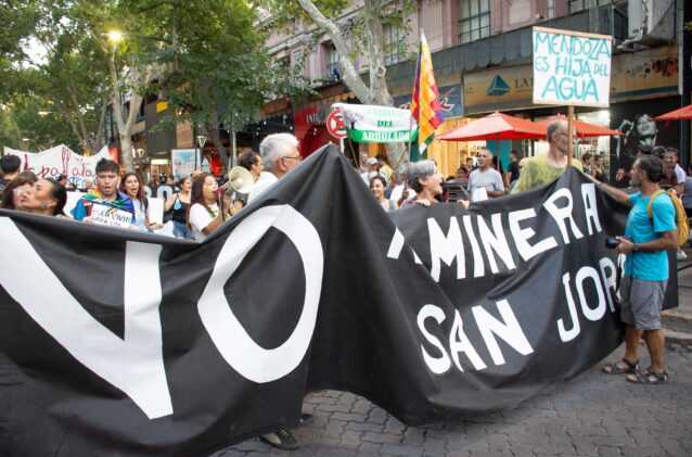 Mendoza en su batalla final: Antimineros van contra el proyecto San Jorge Mendoza en su batalla final: Antimineros van contra el proyecto San Jorge