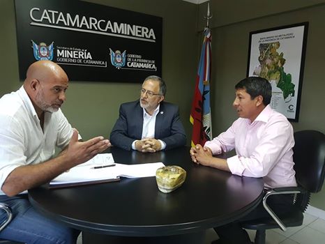 Catamarca: Miccone se reunió con los senadores Sola Jais y Carrizo