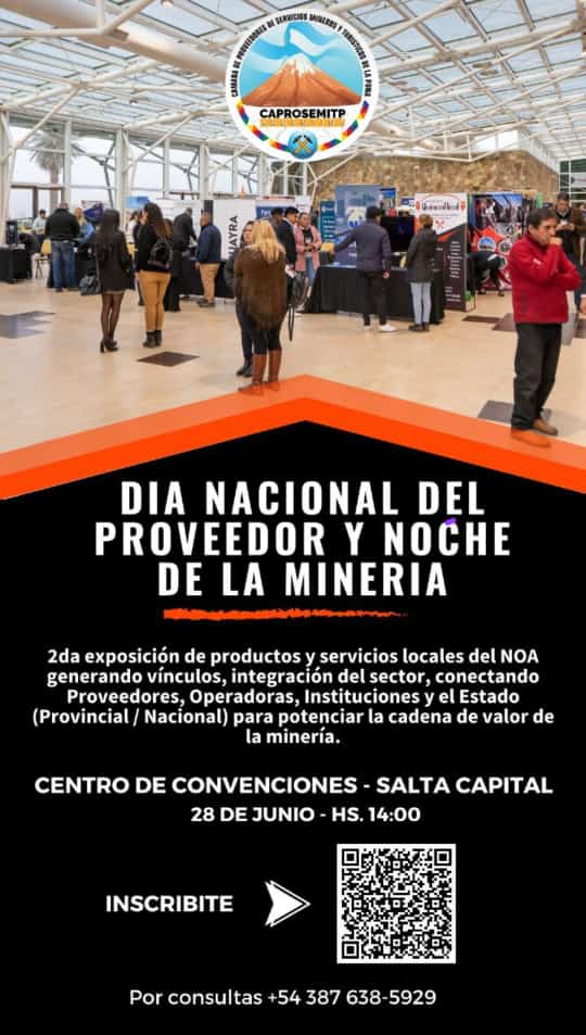 Minería: cámara pyme de pueblos originarios de la Puna organiza feria de proveedores en Salta