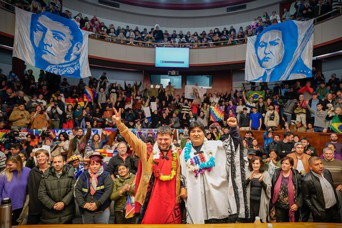 Nacionalización del litio: En campaña, Grabois logró una foto estratégica con Evo Morales