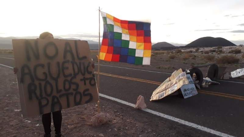 Catamarca: Nuevo pedido para la suspensión del acueducto en el río Los Patos