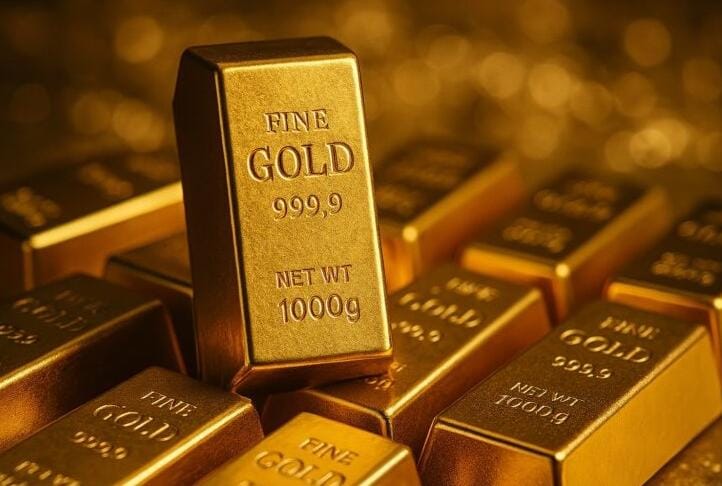Onza de oro se anota nuevo máximo histórico; apunta al nivel de 4,700 dólares