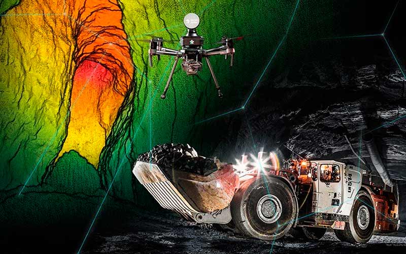 Planean usar drones autónomos para mapear minas subterráneas de difícil acceso