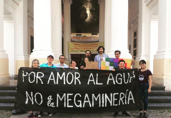 Tucumán/Protesta contra Agua Rica: ambientalistas catamarqueños viajaron a Tucumán para que no avalen el proyecto