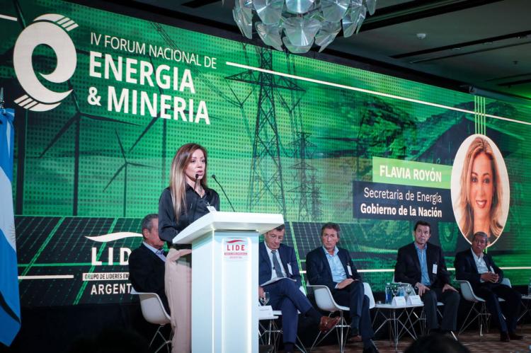 Royón en el Foro de Energía y Minería: "Convocamos a los actores privados para construir una mirada de desarrollo en conjunto con el sector público" Royón en el Foro de Energía y Minería: "Convocamos a los actores privados para construir una mirada de desarrollo en conjunto con el sector público"