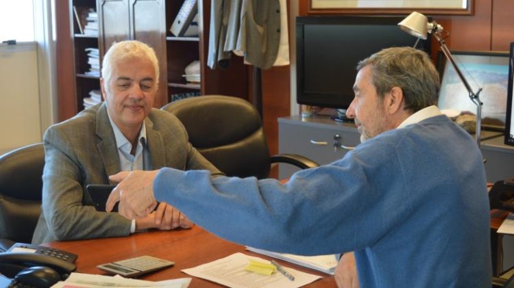 San Juan: Astudillo recibió al gerente general del proyecto Josemaría San Juan: Astudillo recibió al gerente general del proyecto Josemaría