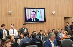 San Juan; Orrego defendió la modificación de la Ley de Glaciares: "La minería y el ambiente van de la mano"