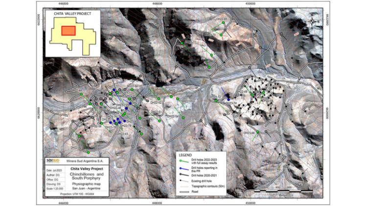 San Juan/Proyecto Chita: Minsud encuentra mineralización adicional en Chinchillones